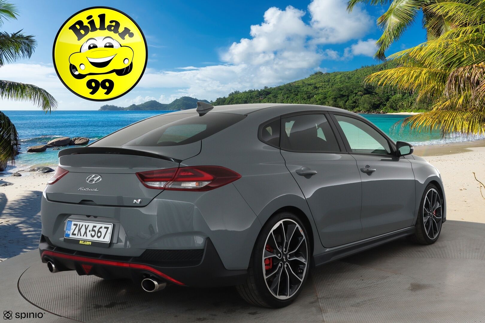 Hyundai I30 N 2019 2,0 T-GDI 275 hv 6MT Fastback Performance Pack **LED-valot / P.kamera / Sisätilanlämmitin / Sporttipenkki Muistilla / Navi** - Suomi-auto / Kahdet Renkaat