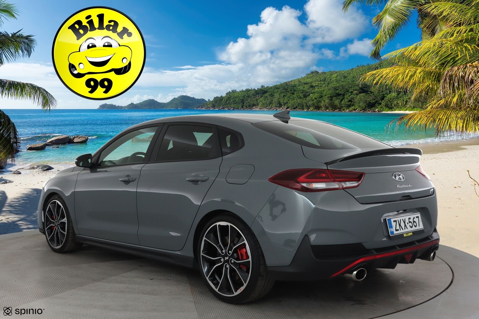 Hyundai I30 N 2019 2,0 T-GDI 275 hv 6MT Fastback Performance Pack **LED-valot / P.kamera / Sisätilanlämmitin / Sporttipenkki Muistilla / Navi** - Suomi-auto / Kahdet Renkaat