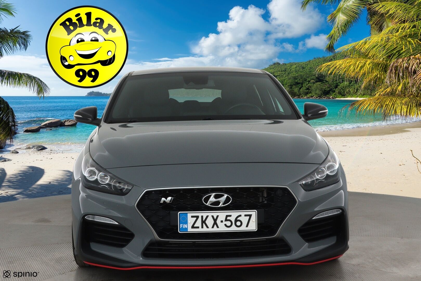 Hyundai I30 N 2019 2,0 T-GDI 275 hv 6MT Fastback Performance Pack **LED-valot / P.kamera / Sisätilanlämmitin / Sporttipenkki Muistilla / Navi** - Suomi-auto / Kahdet Renkaat