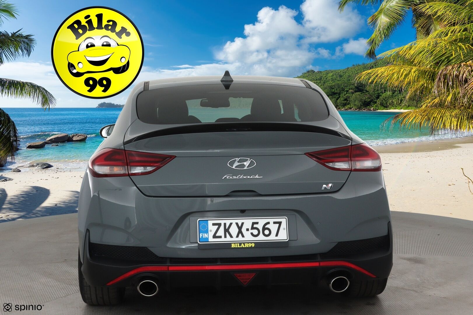 Hyundai I30 FASTBACK 2019 2,0 T-GDI 275 hv 6MT Performance Pack **LED-valot / P.kamera / Sisätilanlämmitin / Sporttipenkki Muistilla / Navi** - Suomi-auto / Kahdet Renkaat