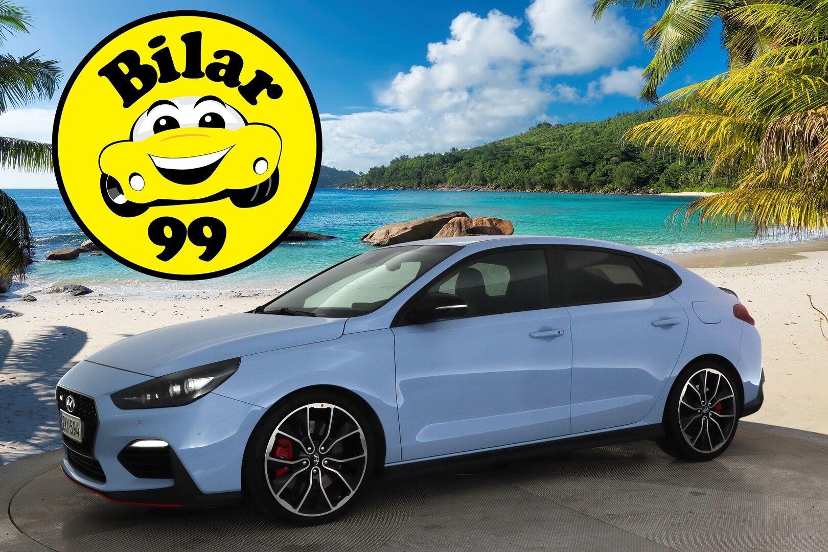 Hyundai I30 FASTBACK 2020 N 2,0 T-GDI 275 hv 6MT Performance Pack - Vakkari | LED | CarPlay | Kaistavahti | P.kamera | Navi | Keyless | Kaistavahti
