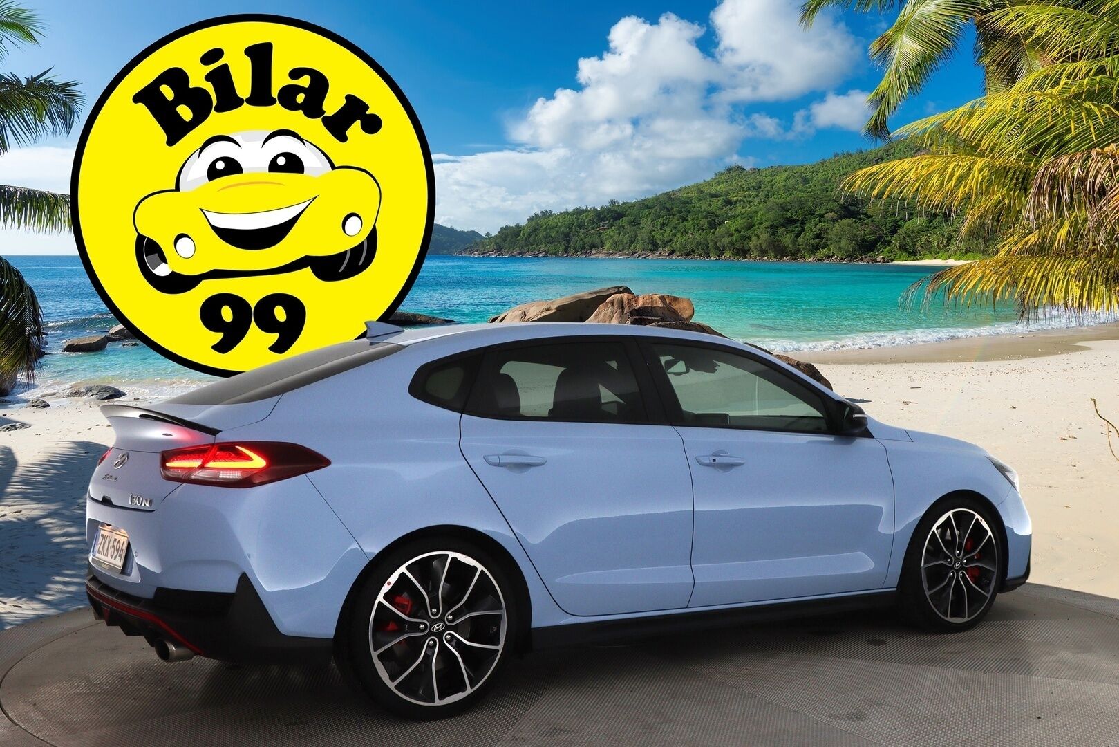 Hyundai I30 FASTBACK 2020 N 2,0 T-GDI 275 hv 6MT Performance Pack - Vakkari | LED | CarPlay | Kaistavahti | P.kamera | Navi | Keyless | Kaistavahti