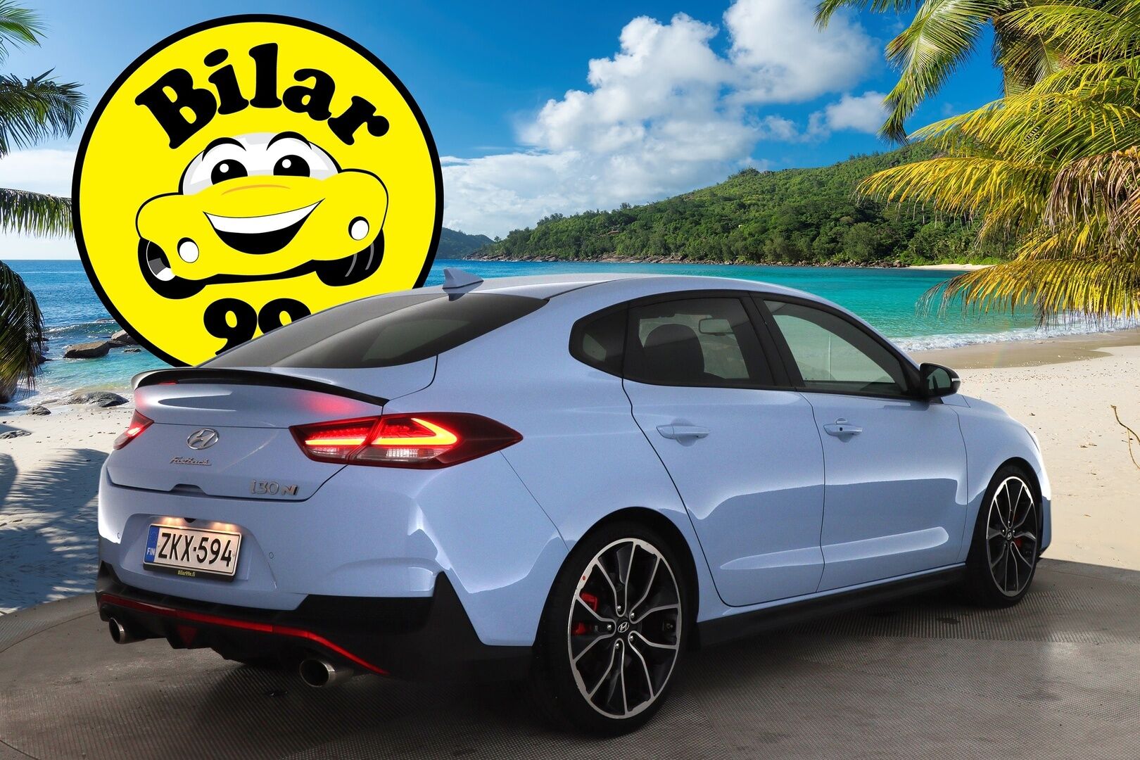 Hyundai I30 FASTBACK 2020 N 2,0 T-GDI 275 hv 6MT Performance Pack - Vakkari | LED | CarPlay | Kaistavahti | P.kamera | Navi | Keyless | Kaistavahti