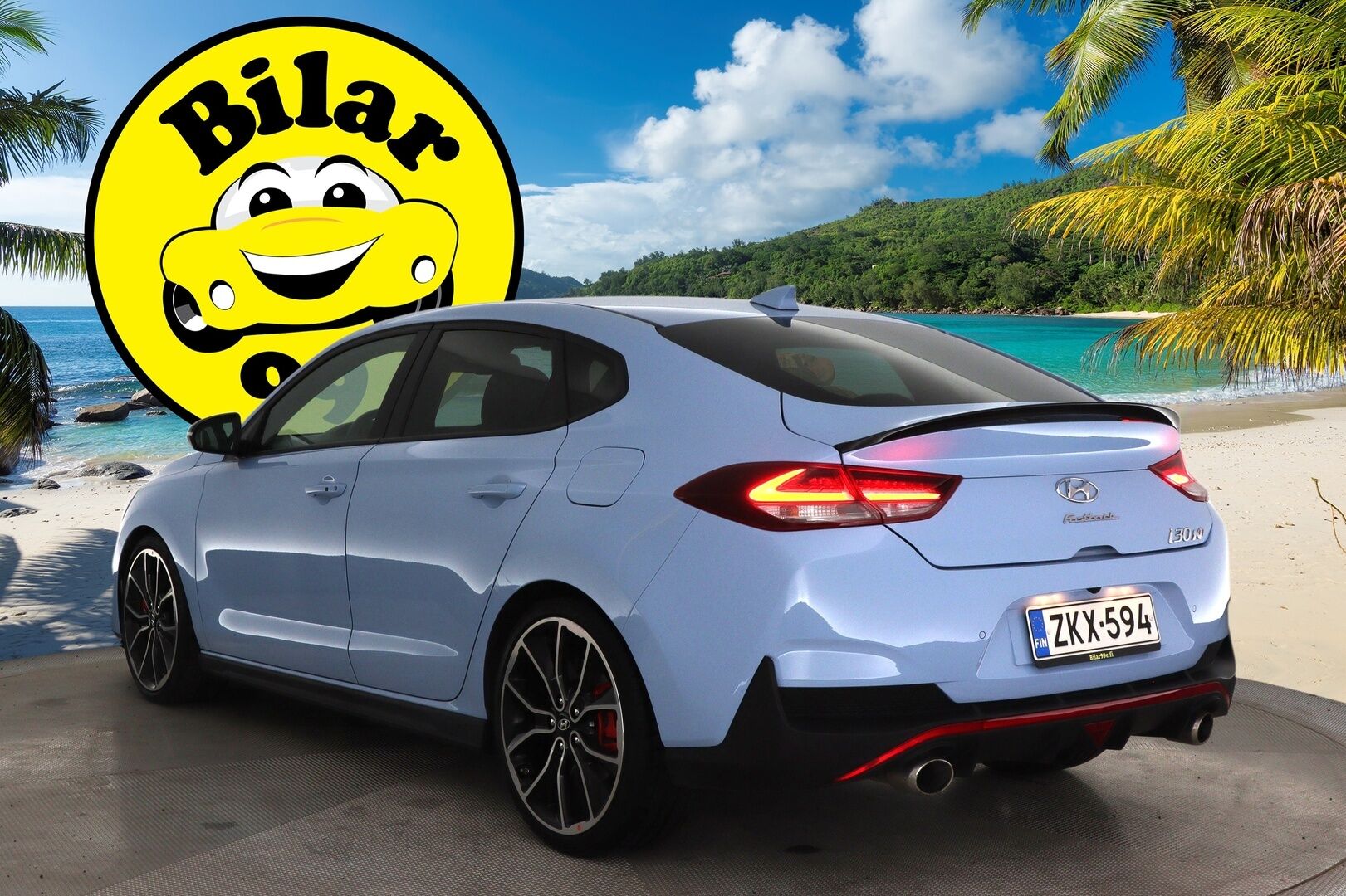 Hyundai I30 FASTBACK 2020 N 2,0 T-GDI 275 hv 6MT Performance Pack - Vakkari | LED | CarPlay | Kaistavahti | P.kamera | Navi | Keyless | Kaistavahti