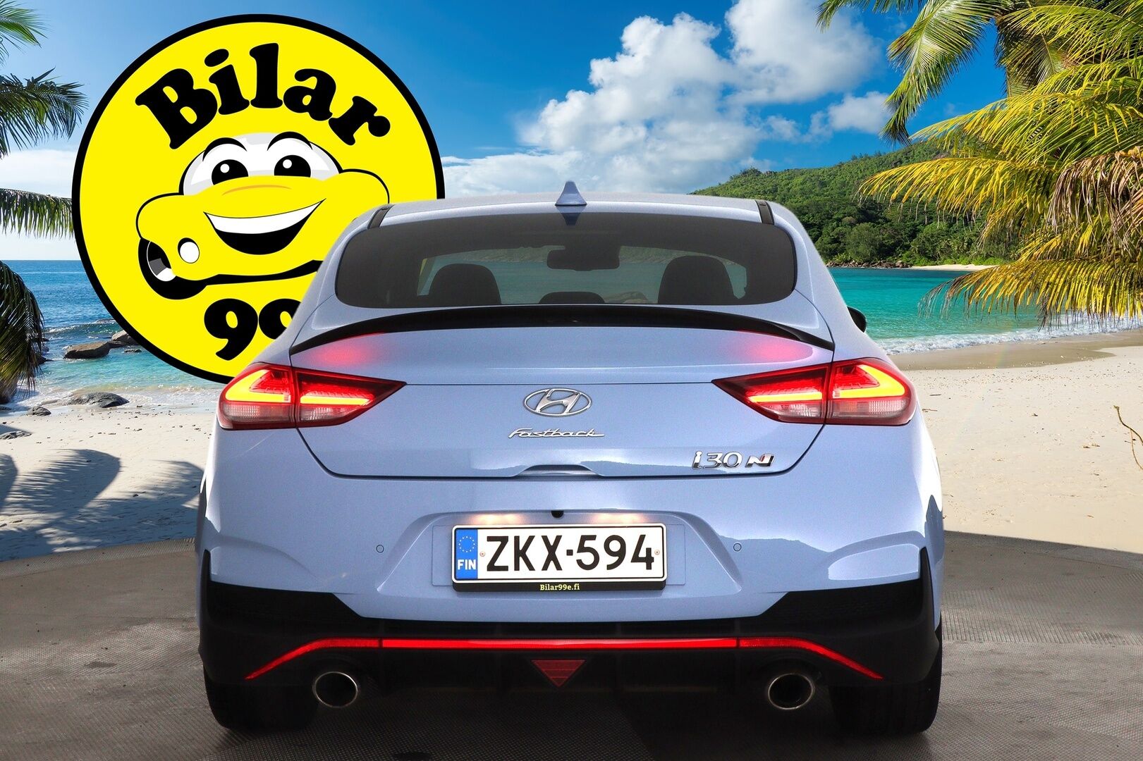 Hyundai I30 FASTBACK 2020 N 2,0 T-GDI 275 hv 6MT Performance Pack - Vakkari | LED | CarPlay | Kaistavahti | P.kamera | Navi | Keyless | Kaistavahti
