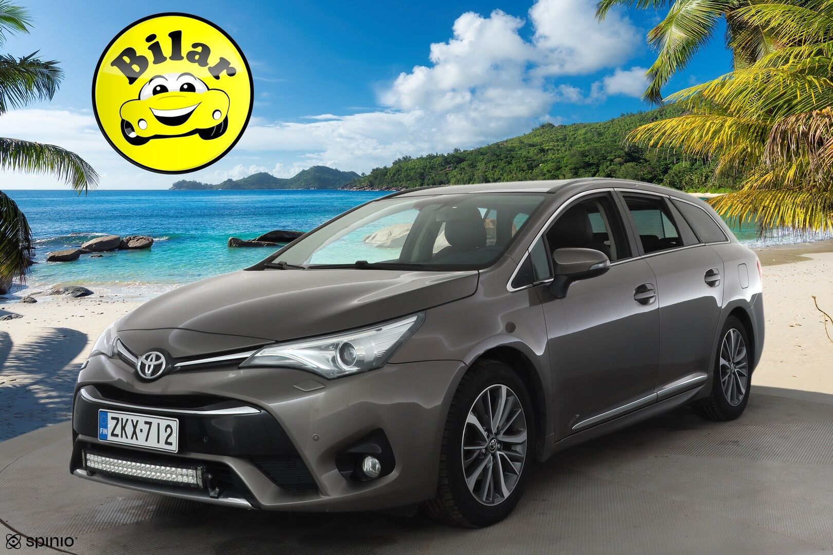 Toyota Avensis 2017 Touring Sports 1,8 Valvematic Premium Business Multidrive S - | Muistipenkki | Sähkönahat | Lasikatto | P.kamera | AFS-LED | Keyless | Lohko + sisälämmitin | Navi | Kaistavahti | 2x renkaat aluin | Hyvä huoltokirja | 