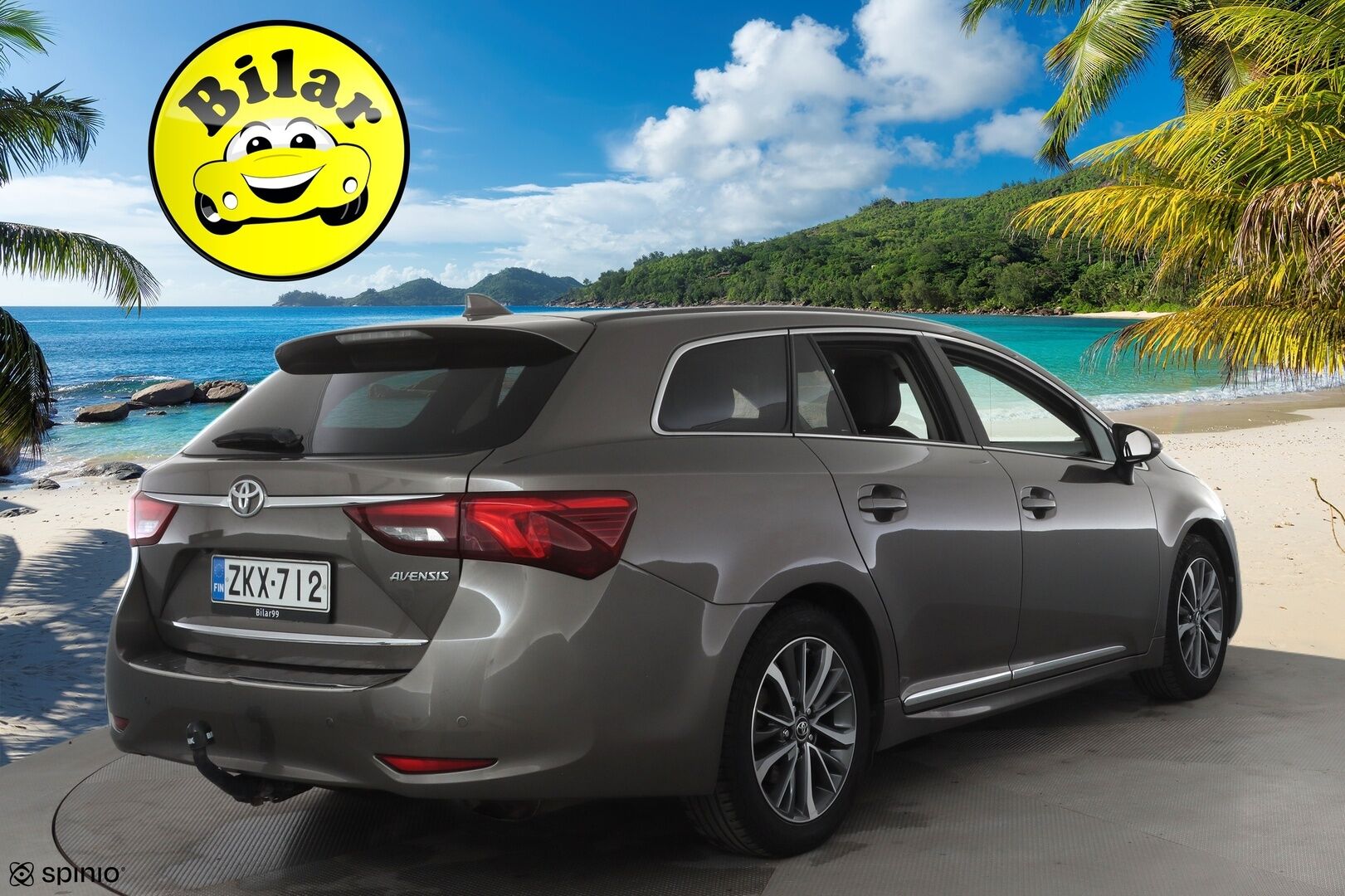 Toyota Avensis 2017 Touring Sports 1,8 Valvematic Premium Business Multidrive S - | Muistipenkki | Sähkönahat | Lasikatto | P.kamera | AFS-LED | Keyless | Lohko + sisälämmitin | Navi | Kaistavahti | 2x renkaat aluin | Hyvä huoltokirja | 