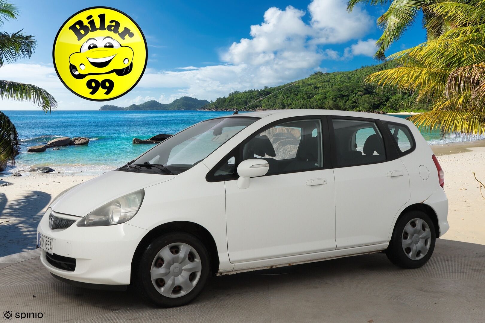 Honda Jazz 2008 5D 1,4i LS CVT AT * Suomiauto / Lohko & Sisäpistoke / Ilmastointi / 2x Fiksut renkaat! - Juuri tullut Tampereelle! - HULLUT JOULUT KORKOTARJOUS 2,49% 