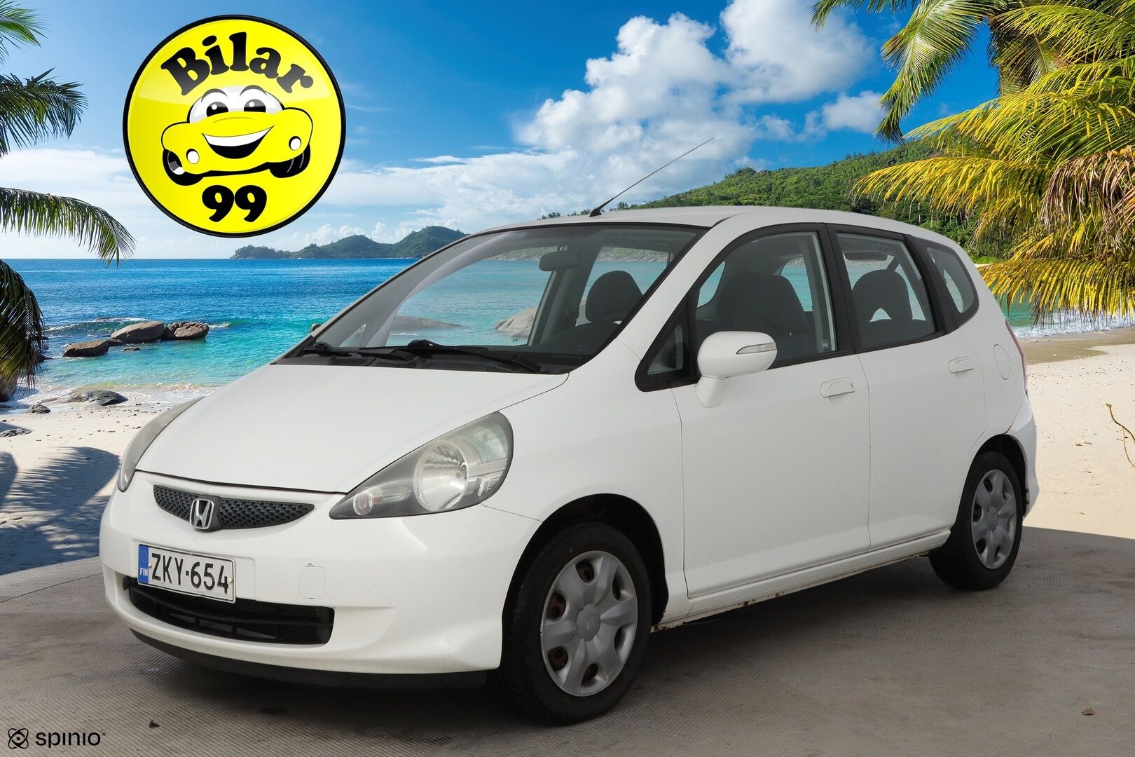 Honda Jazz 2008 5D 1,4i LS CVT AT * Suomiauto / Lohko & Sisäpistoke / Ilmastointi / 2x Fiksut renkaat! - Juuri tullut Tampereelle! - HULLUT JOULUT KORKOTARJOUS 2,49% 