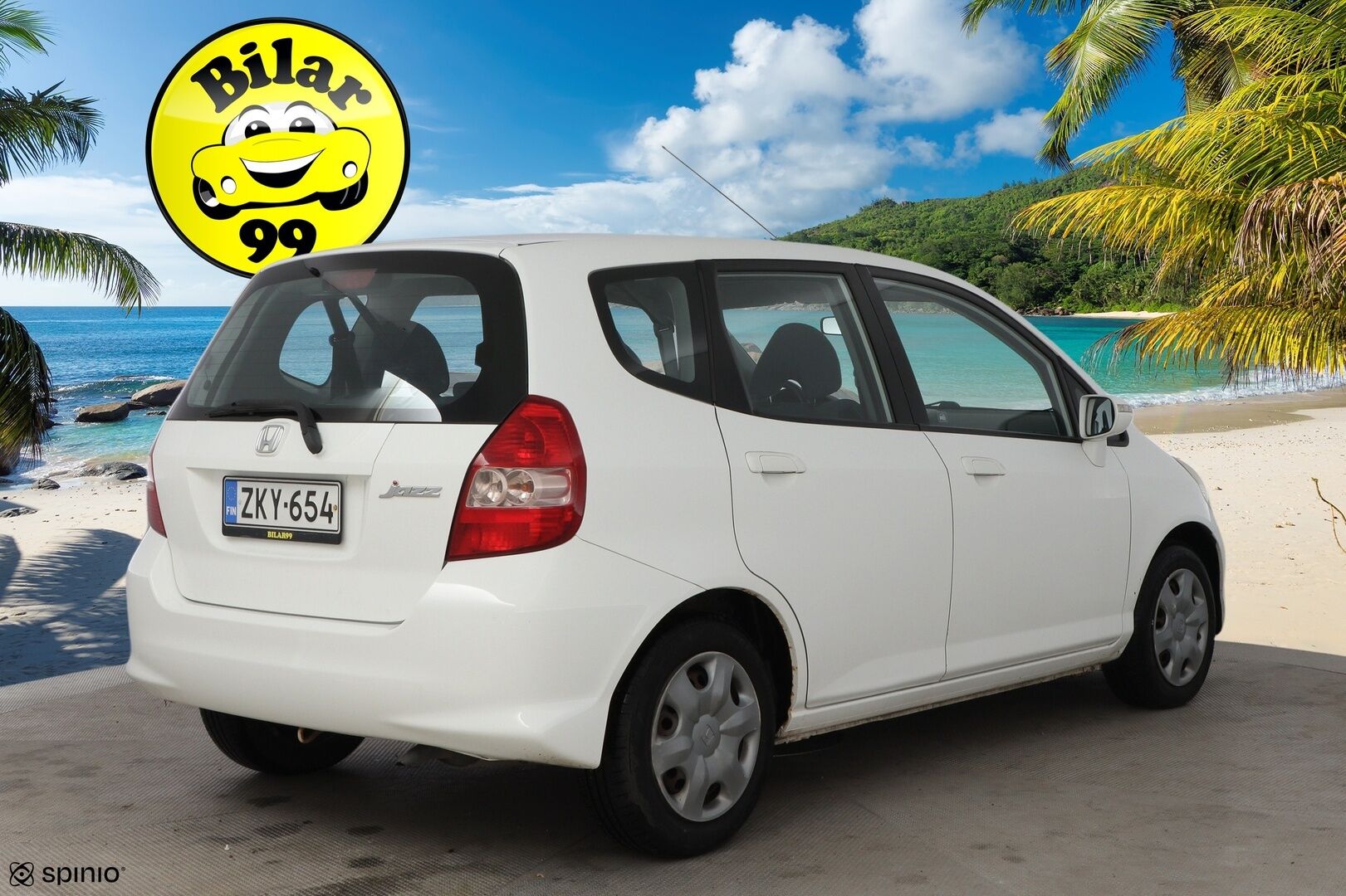 Honda Jazz 2008 5D 1,4i LS CVT AT * Suomiauto / Lohko & Sisäpistoke / Ilmastointi / 2x Fiksut renkaat! - Juuri tullut Tampereelle! - HULLUT JOULUT KORKOTARJOUS 2,49% 