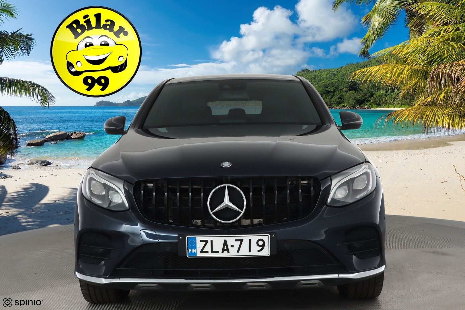 Mercedes-Benz GLC 2017 220 d Coupé 4Matic A Premium Business AMG - Suomiauto / Peruutuskamera / Nahka-Alcantara / Vetokoukku / ILS LED / 2x Hyvät renkaat aluvantein!