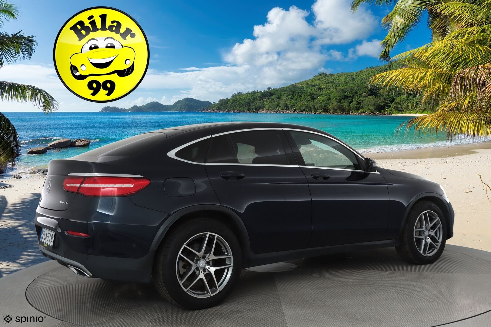 Mercedes-Benz GLC 2017 220 d Coupé 4Matic A Premium Business AMG **ILS-LED / P.Kamera / Navi / Vakkari / Sporttipenkit / Koukku** - 3,99 % KORKOTARJOUS TÄHÄN AUTOON - Suomi-auto 