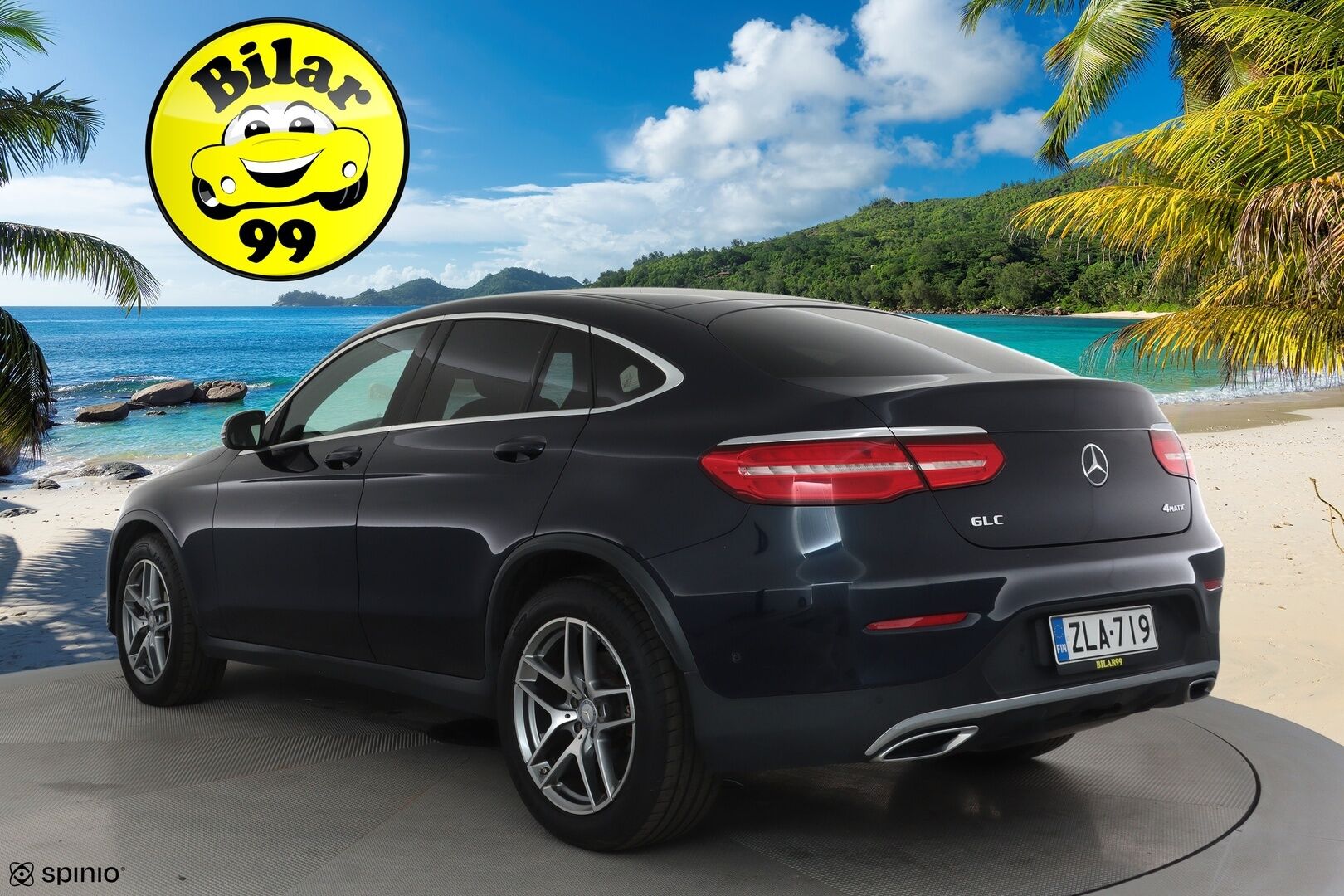 Mercedes-Benz GLC 2017 220 d Coupé 4Matic A Premium Business AMG **ILS-LED / P.Kamera / Navi / Vakkari / Sporttipenkit / Koukku** - 3,99 % KORKOTARJOUS TÄHÄN AUTOON - Suomi-auto 