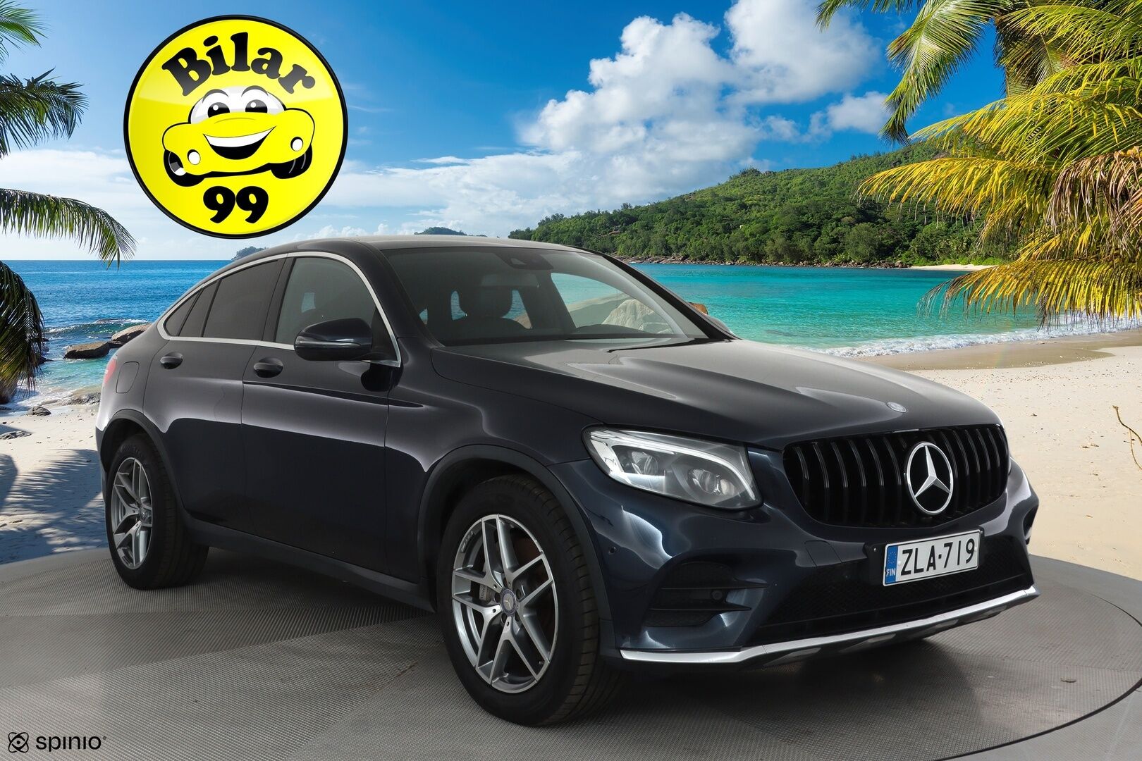 Mercedes-Benz GLC 2017 220 d Coupé 4Matic A Premium Business AMG - Suomiauto / Peruutuskamera / Nahka-Alcantara / Vetokoukku / ILS LED / 2x Hyvät renkaat aluvantein!