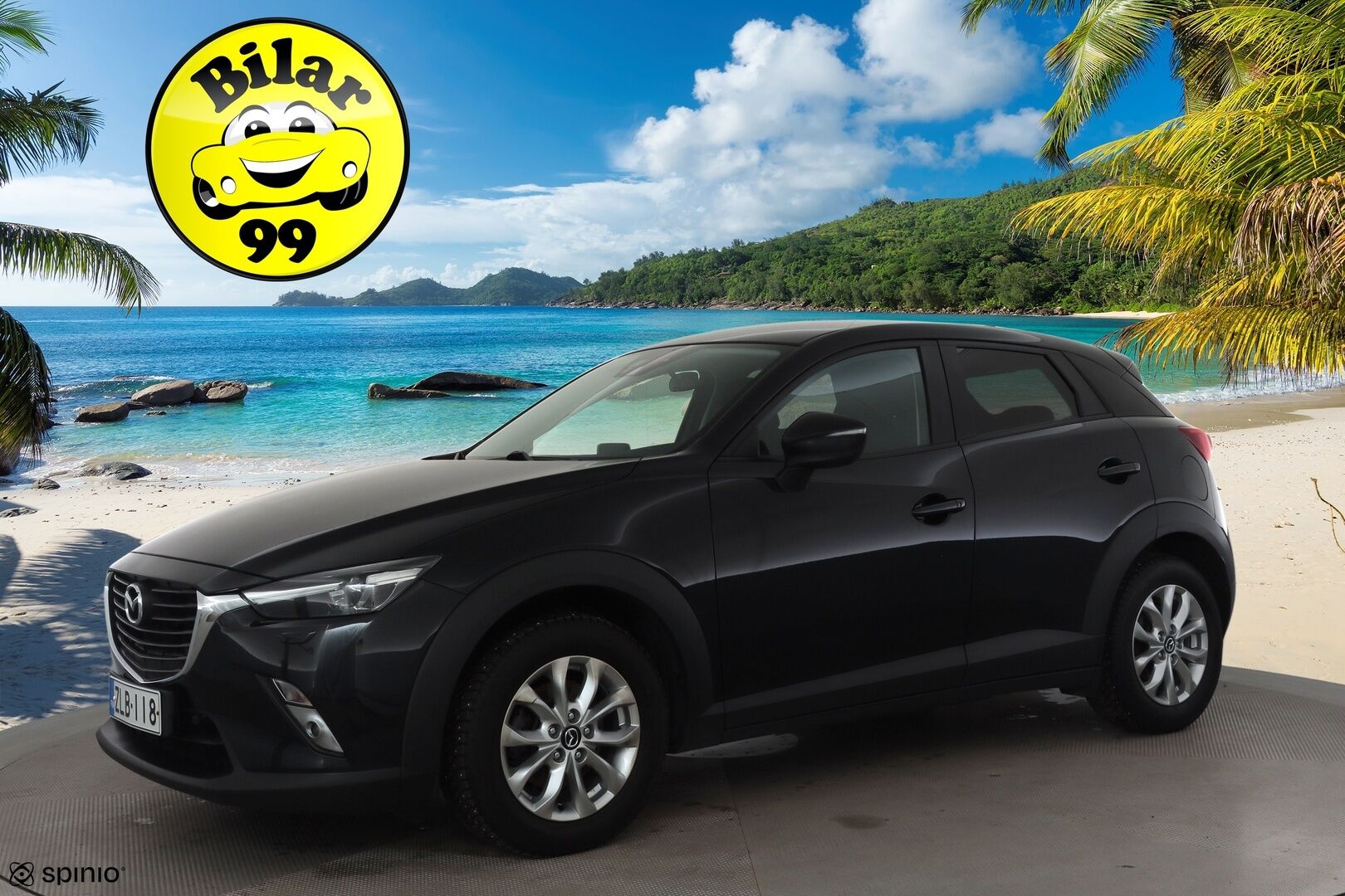 Mazda CX-3 2017 2,0 (150) SKYACTIV-G Premium Plus 6AT AWD * Vakkari / P.tutka / LED / Lohko+Sisä * - Suomi-auto / Kahdet renkaat aluvanteilla
