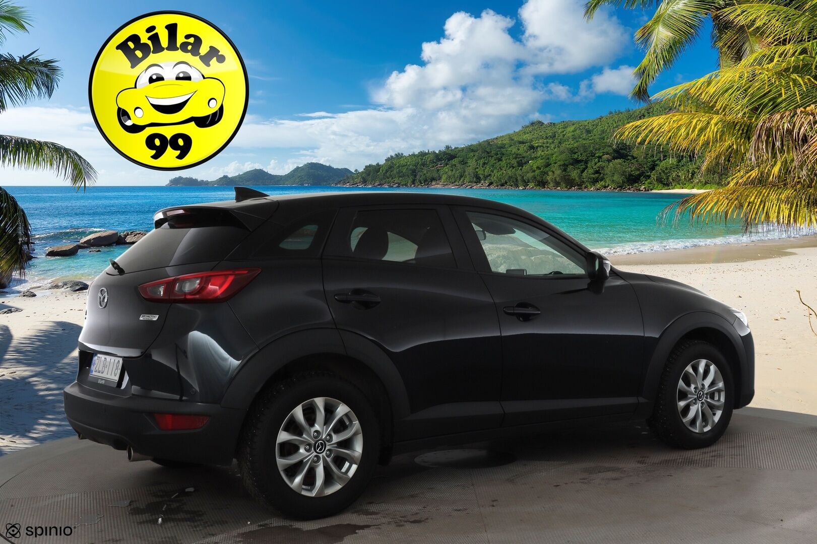 Mazda CX-3 2017 2,0 (150) SKYACTIV-G Premium Plus 6AT AWD * Vakkari / P.tutka / LED / Lohko+Sisä * - Suomi-auto / Kahdet renkaat aluvanteilla