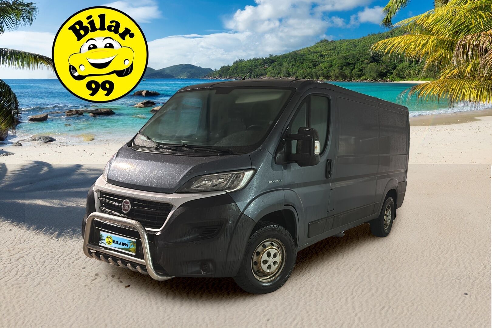 Fiat Ducato 2018 2,3 Multijet 130 10m3 (H1L2) *Webasto / P. Kamera / Bluethoot / Vetokoukku / Ilmastointi* - Suomi-auto / Juuri katsastettu! / Uudehkot Continental nasta renkaat / Kattava huoltohistoria / Metalliväri - HULLU BLACKWEEK KORKOTARJOUS 2,49%