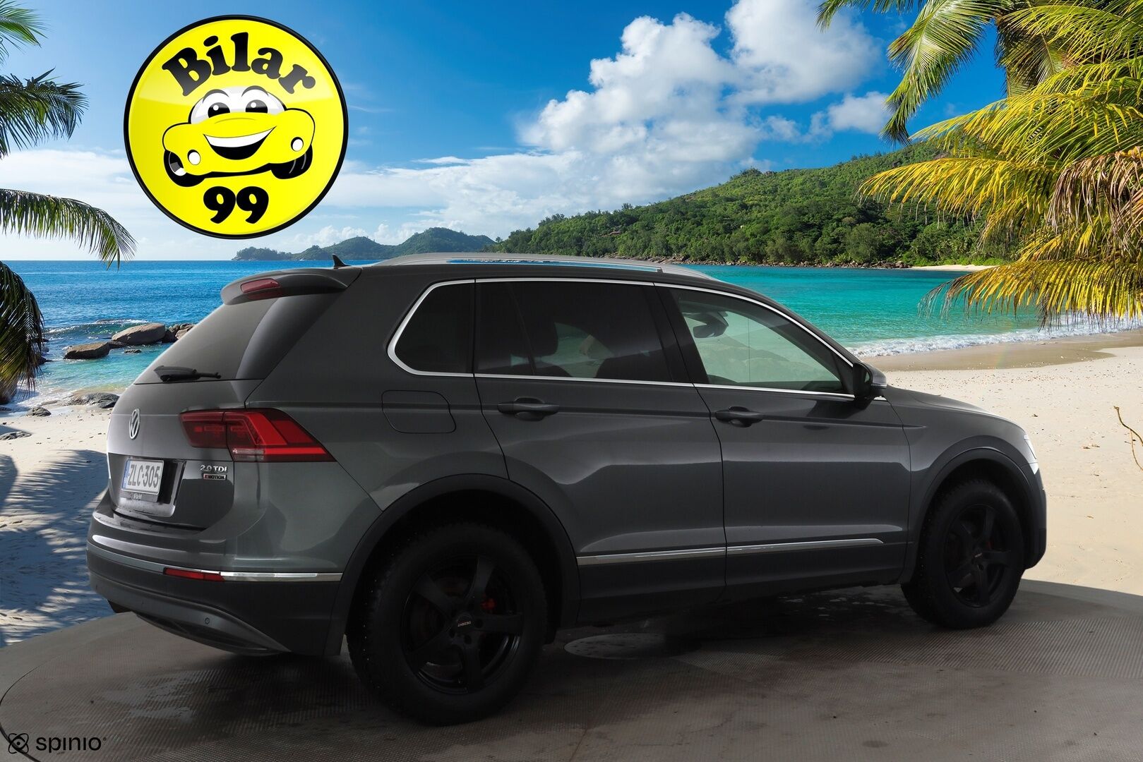 Volkswagen Tiguan 2017 Highline 2,0 TDI SCR 110 kW (150 hv) 4MOTION DSG * Webasto / Koukku / ACC / LED / P.tutkat / Kaistavahti * - Suomi-auto / Kahdet renkaat / Merkkihuollot - HULLUT JOULUT KORKOTARJOUS 2,49% 