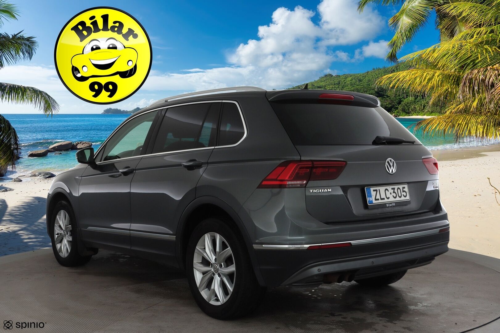 Volkswagen Tiguan 2017 Highline 2,0 TDI SCR 110 kW (150 hv) 4MOTION DSG * Webasto / Koukku / ACC / LED / P.tutkat / Kaistavahti * - Suomi-auto / Kahdet renkaat 