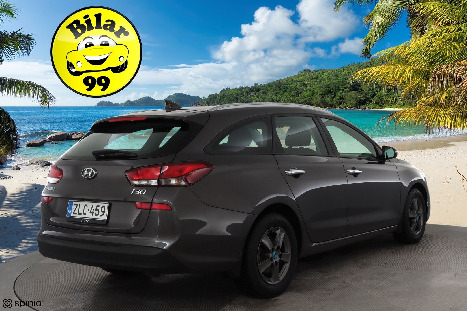 Hyundai i30 Wagon 2019 1,4 T-GDI 140 hv 7-DCT-aut. Comfort WLTP * Suomi-auto / Vakkari / Webasto / P.kamera / KeylessGo * - Kahdet renkaat aluvanteilla - HULLU BLACKWEEK KORKOTARJOUS 2,49%