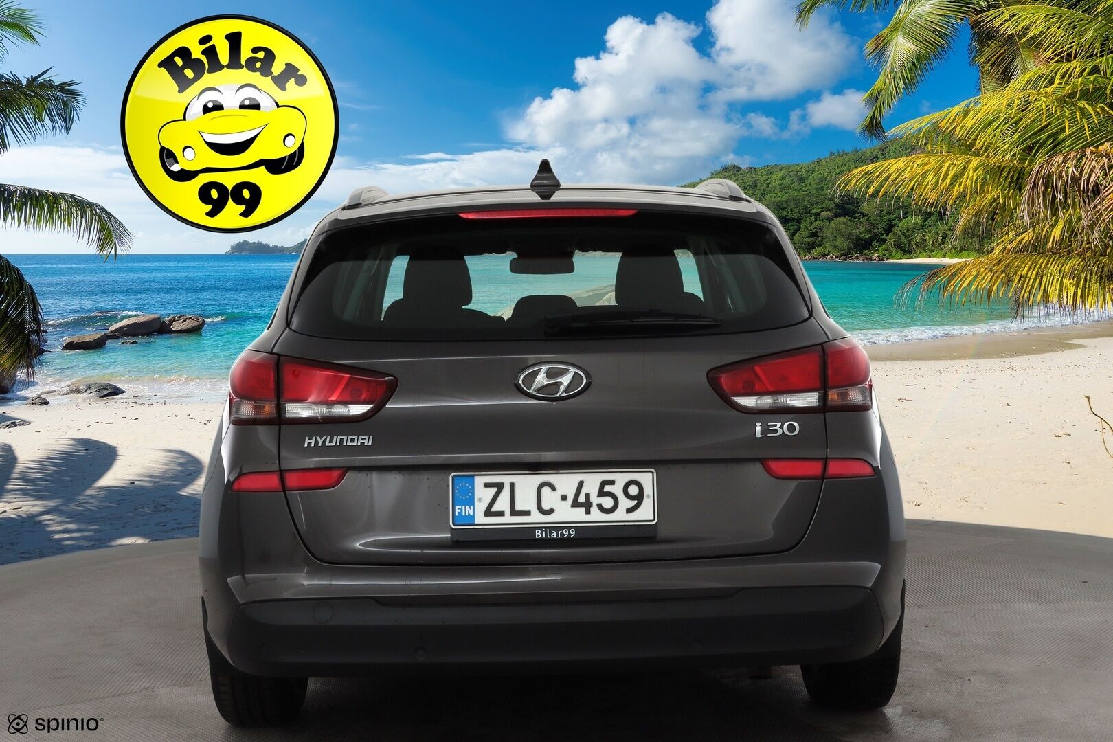 Hyundai i30 Wagon 2019 1,4 T-GDI 140 hv 7-DCT-aut. Comfort WLTP * Suomi-auto / Vakkari / Webasto / P.kamera / KeylessGo * - Kahdet renkaat aluvanteilla - HULLU BLACKWEEK KORKOTARJOUS 2,49%
