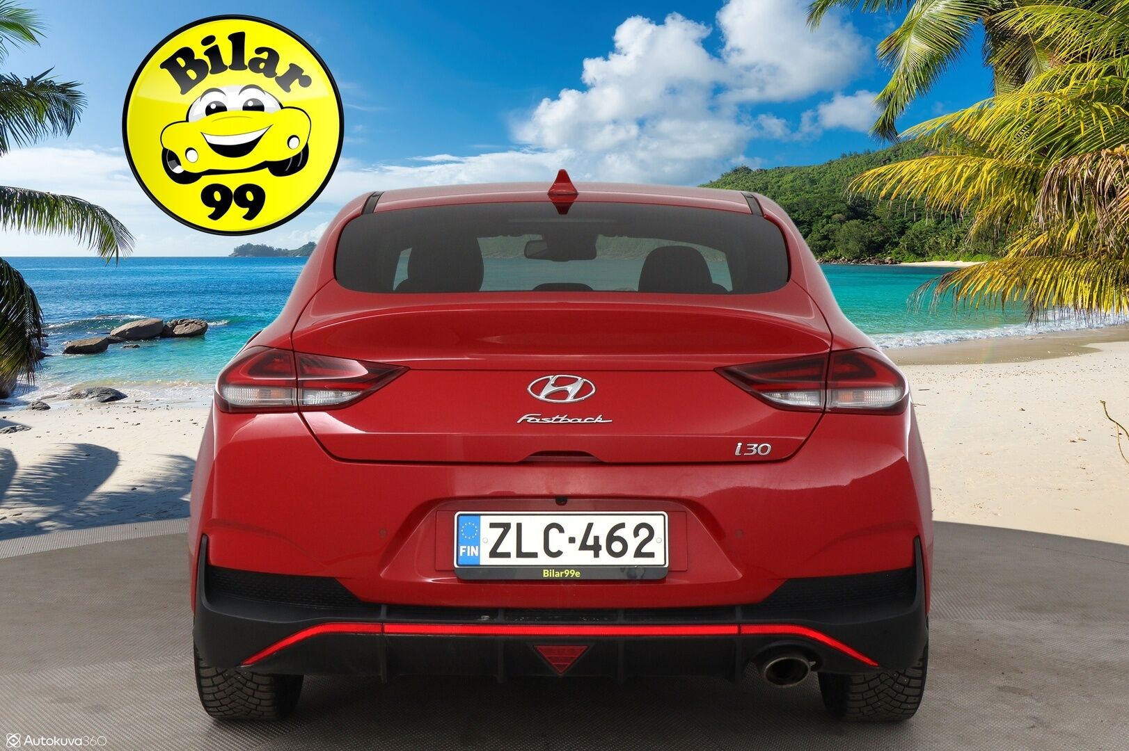 Hyundai i30 Fastback 2019 1,4 T-GDI 140 hv 7DCT-aut N Line - Keyless / Led / P-kamera / Suomi-auto / 
