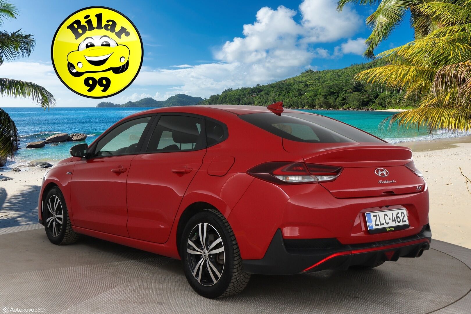 Hyundai i30 Fastback 2019 1,4 T-GDI 140 hv 7DCT-aut N Line - Keyless / Led / P-kamera / Suomi-auto / 