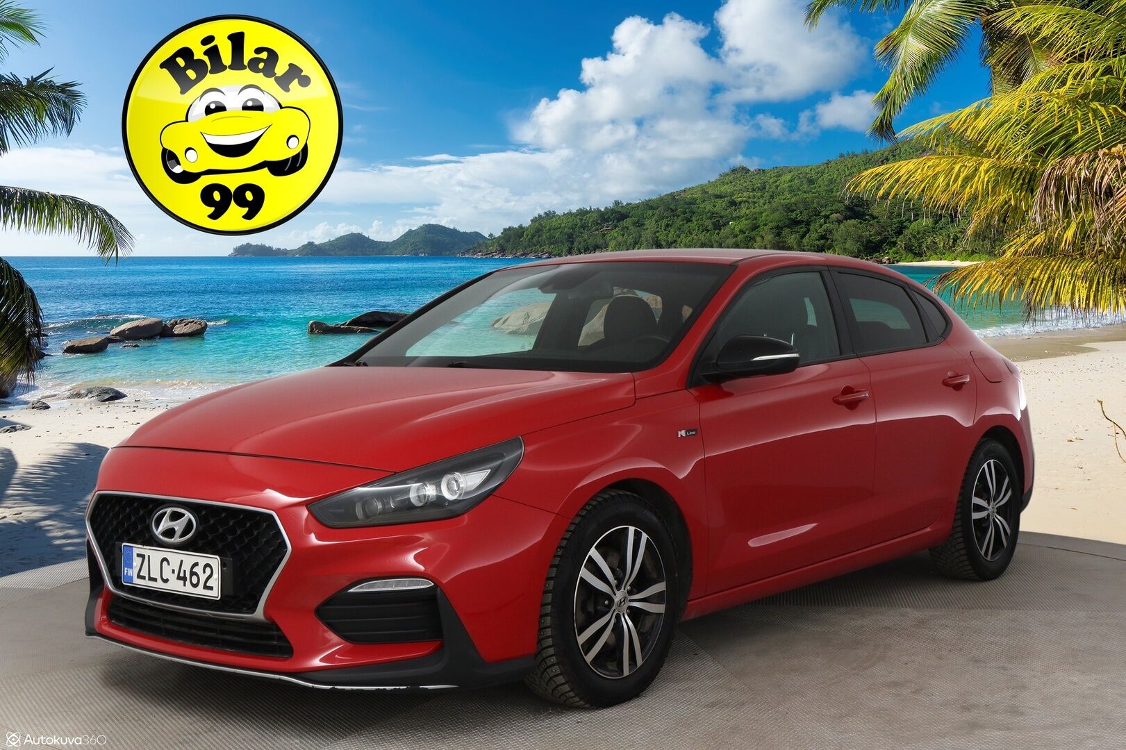 Hyundai i30 Fastback 2019 1,4 T-GDI 140 hv 7DCT-aut N Line - Keyless / Led / P-kamera / Suomi-auto / 