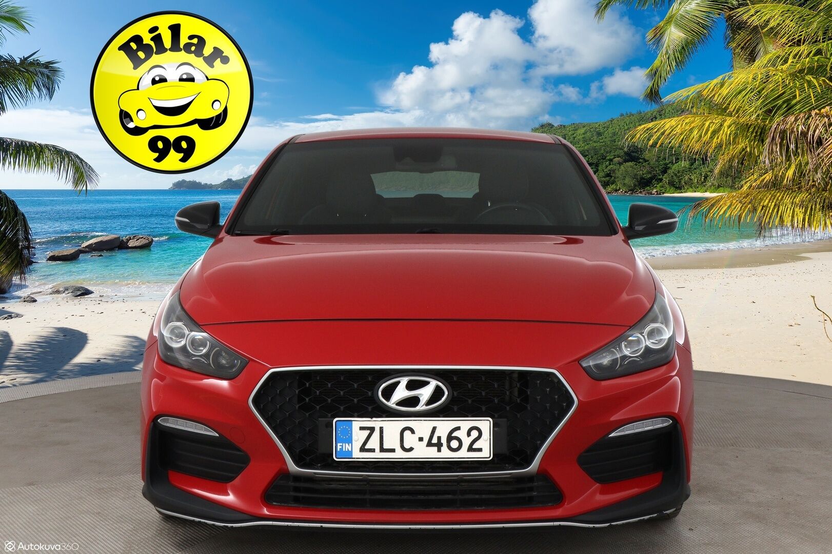 Hyundai i30 Fastback 2019 1,4 T-GDI 140 hv 7DCT-aut N Line - Keyless / Led / P-kamera / Suomi-auto / 