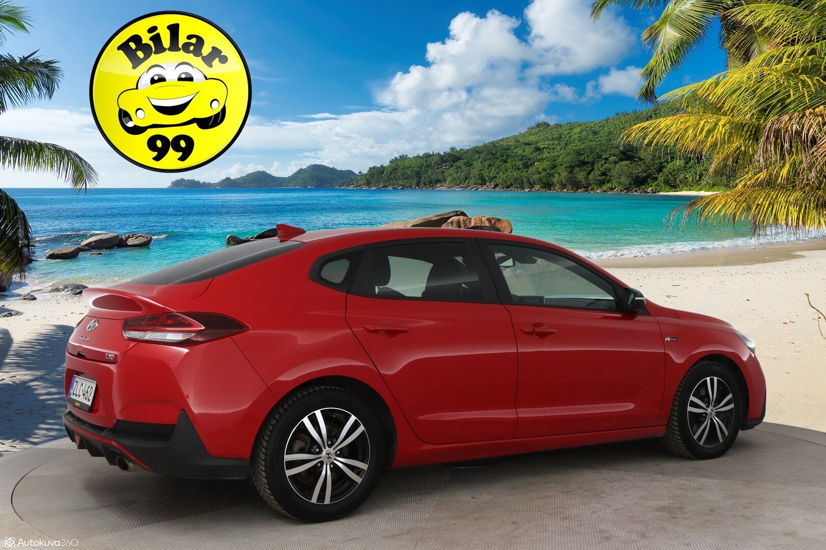 Hyundai i30 Fastback 2019 1,4 T-GDI 140 hv 7DCT-aut N Line - Keyless / Led / P-kamera / Suomi-auto / 