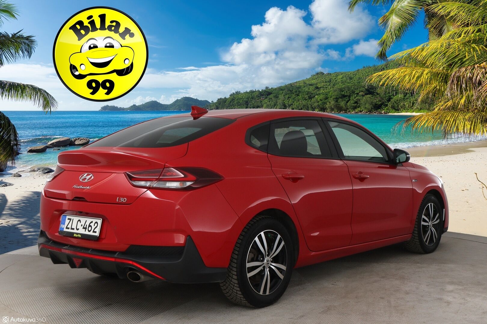 Hyundai i30 Fastback 2019 1,4 T-GDI 140 hv 7DCT-aut N Line - Keyless / Led / P-kamera / Suomi-auto / 