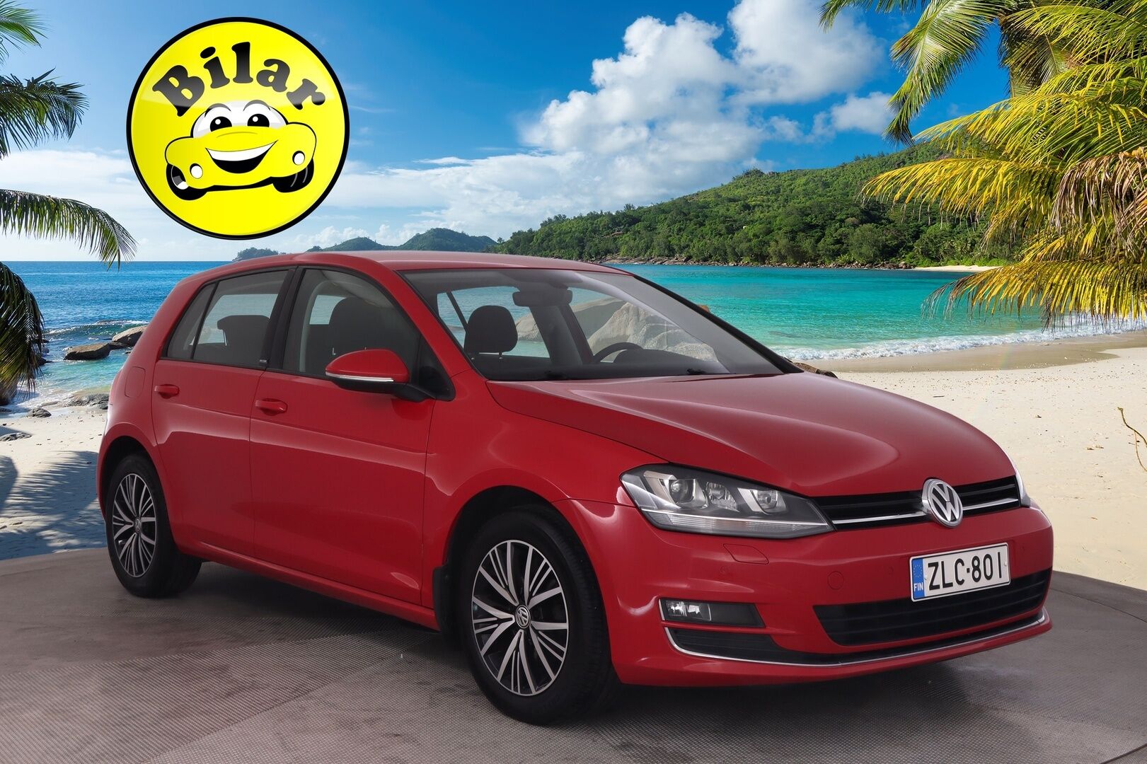 Volkswagen Golf 2017 Allstar 1,2 TSI 81 kW (110 hv) DSG-automaatti - Webasto | Lämpöratti | Tutkat eteen ja taakse | Suomiauto | 2x alut | Juuri leimattu ja huollettu