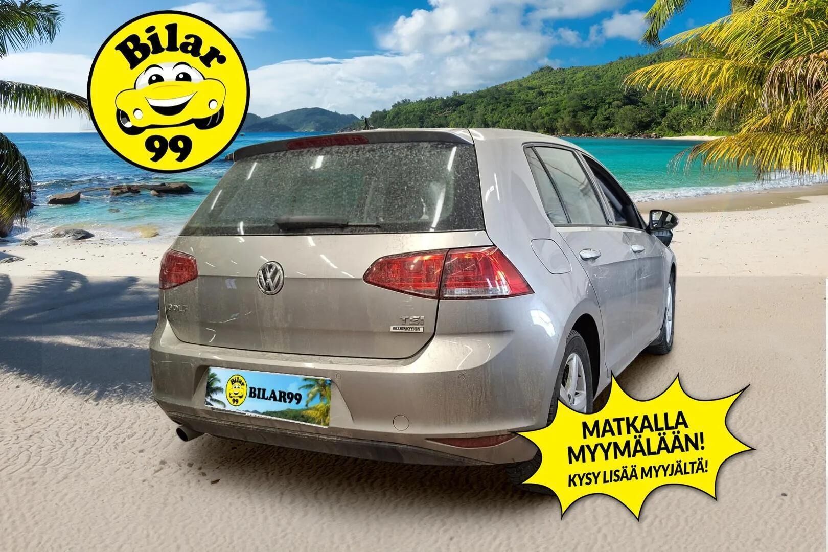 Volkswagen Golf 2017 Allstar 1,2 TSI 81 kW (110 hv) DSG-automaatti * Webasto / LED / Ratinlämmitys / Tutkat / Lohkolämmitin / Bluetooth * - Suomi auto / 2x Renkaat ja vanteet / 