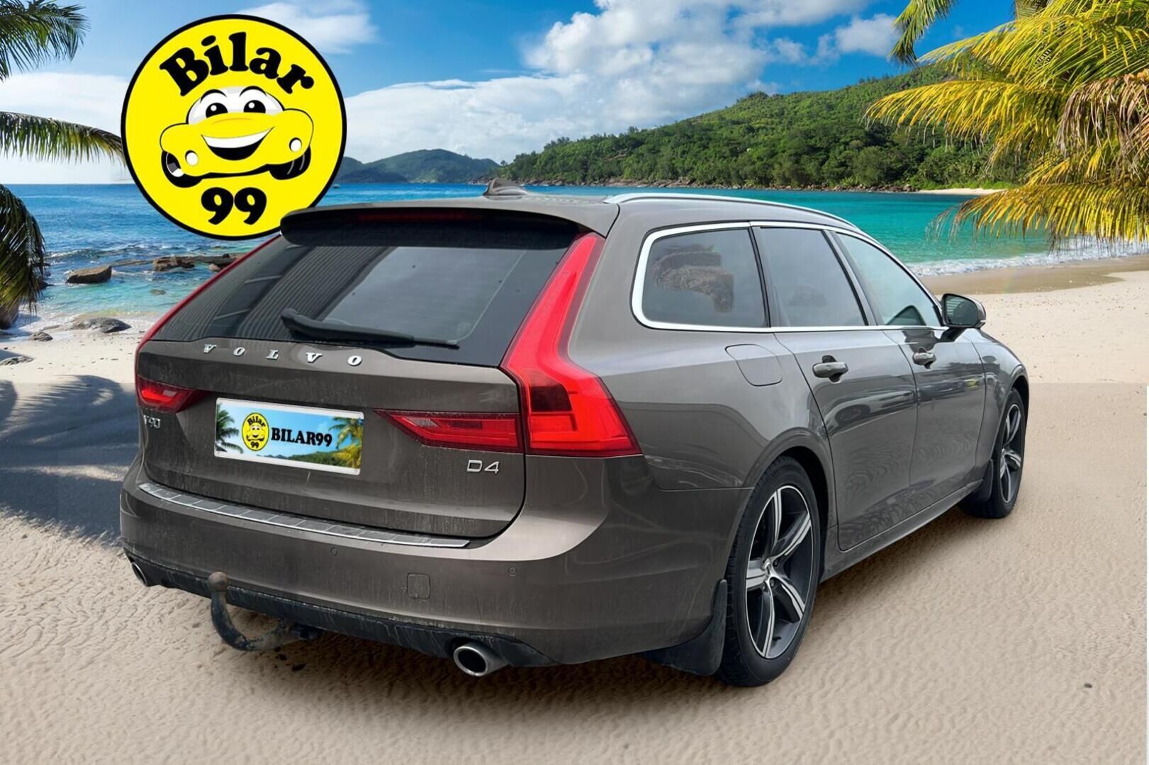 Volvo V90 2017 D4 Momentum aut - Suomiauto | Webasto | ACC | Panorama | Koukku | 360 | BLIS | High Perf Audio | Full LED | Puolinahat | Supervarusteet!