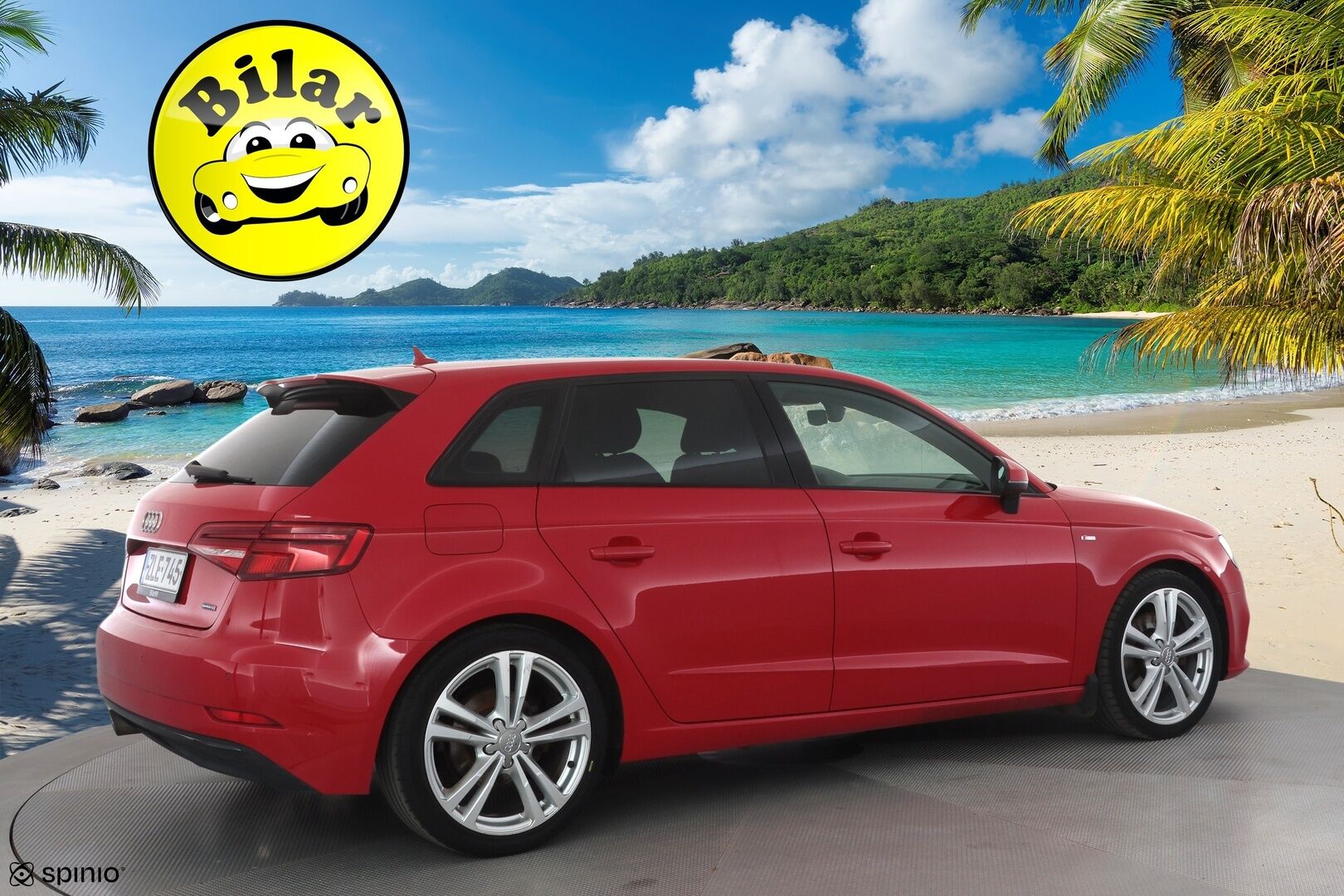 Audi A3 2017 Sportback Business Sport 2,0 TFSI 140 kW quattro S tronic - | ACC | Webasto | B&O | S-line sisä | Puolinahat | Sporttipenkit | LED | Apple & Android | Tehtaan sport alusta | Drive Select | 1-om suomiauto | 