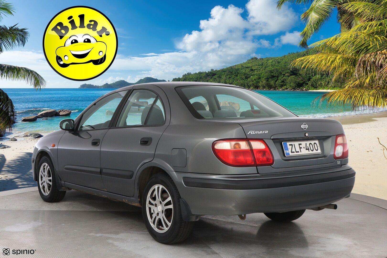 Nissan Almera 2002 - YritysOutlet - Myydään vain yrityksille - – Tämä auto myydään YritysOutlet -valikoimasta vain yritykselle