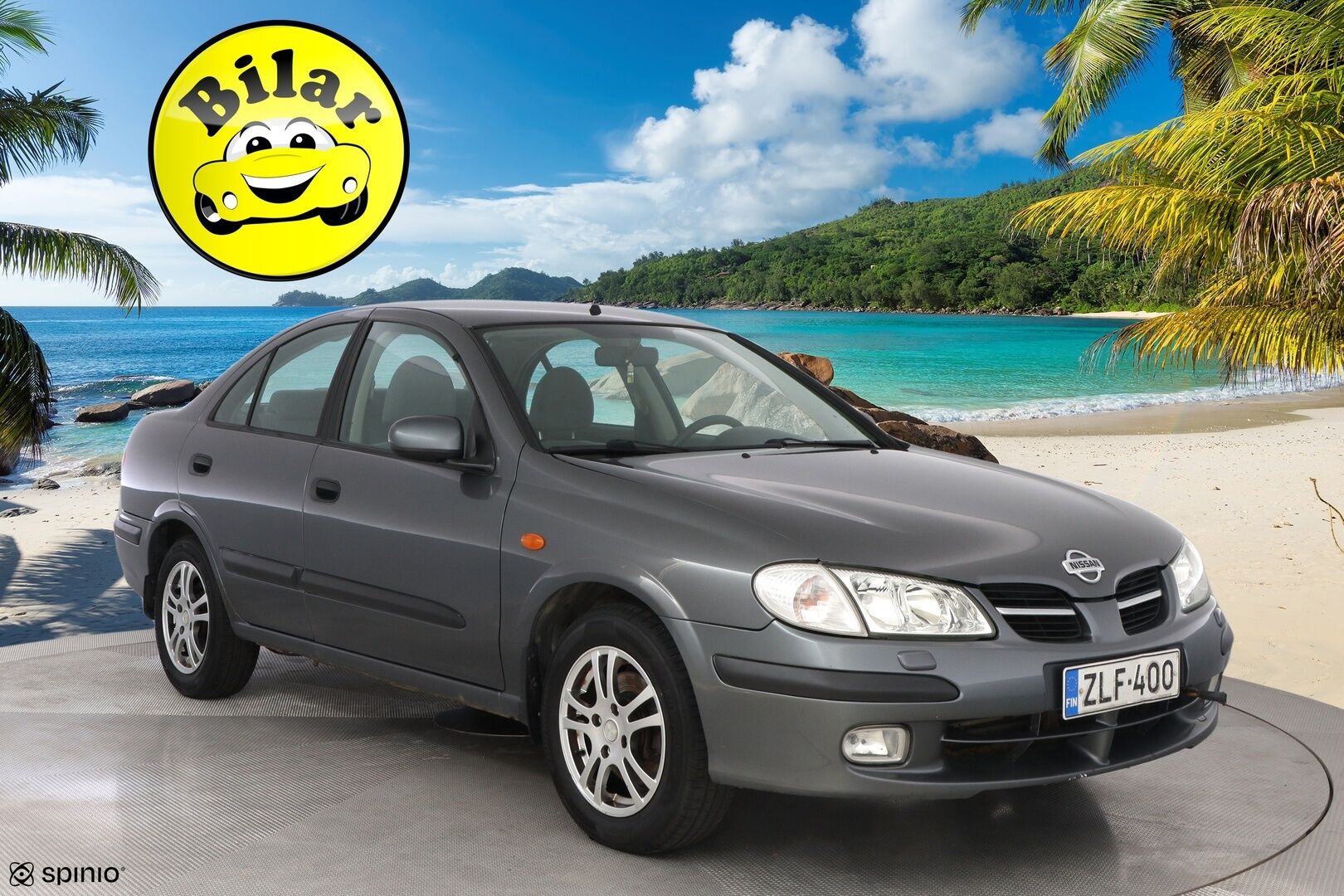 Nissan Almera 2002 - YritysOutlet - Myydään vain yrityksille - – Tämä auto myydään YritysOutlet -valikoimasta vain yritykselle