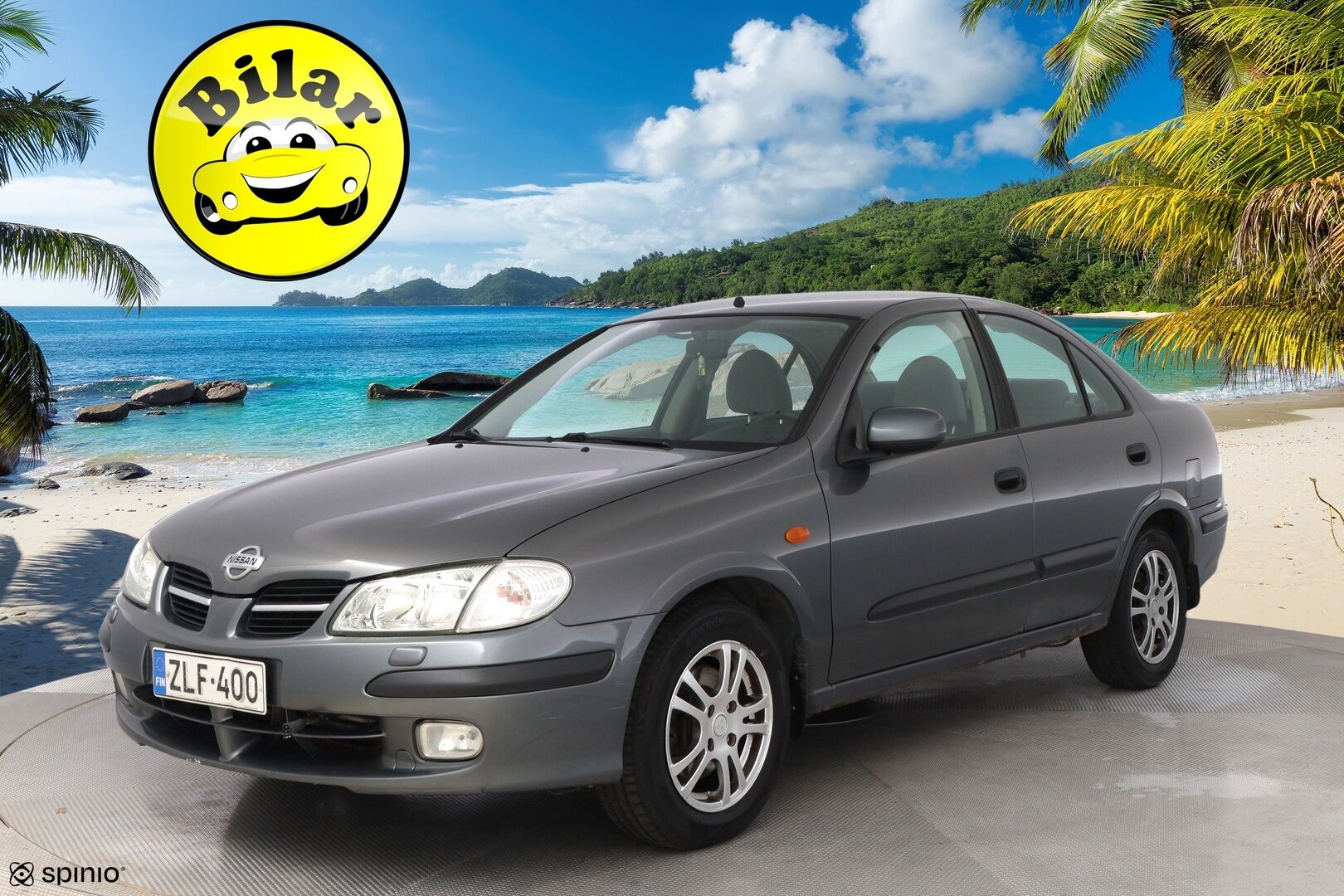 Nissan Almera 2002 - YritysOutlet - Myydään vain yrityksille - – Tämä auto myydään YritysOutlet -valikoimasta vain yritykselle