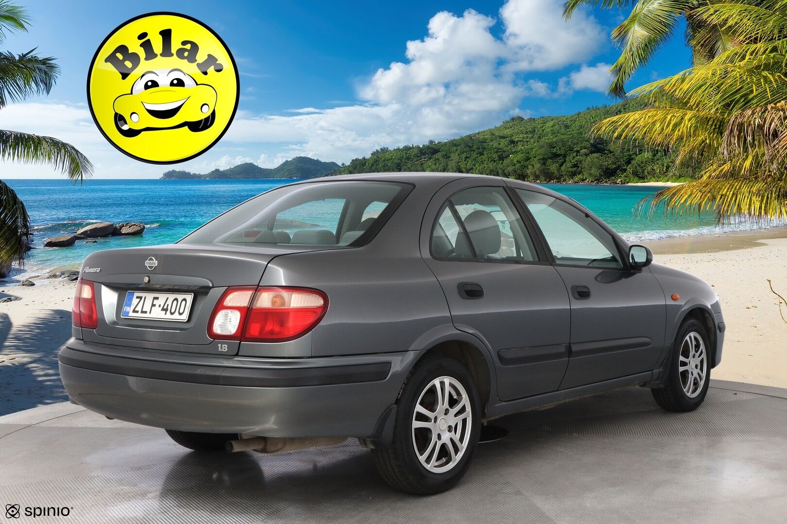 Nissan Almera 2002 - YritysOutlet - Myydään vain yrityksille - – Tämä auto myydään YritysOutlet -valikoimasta vain yritykselle