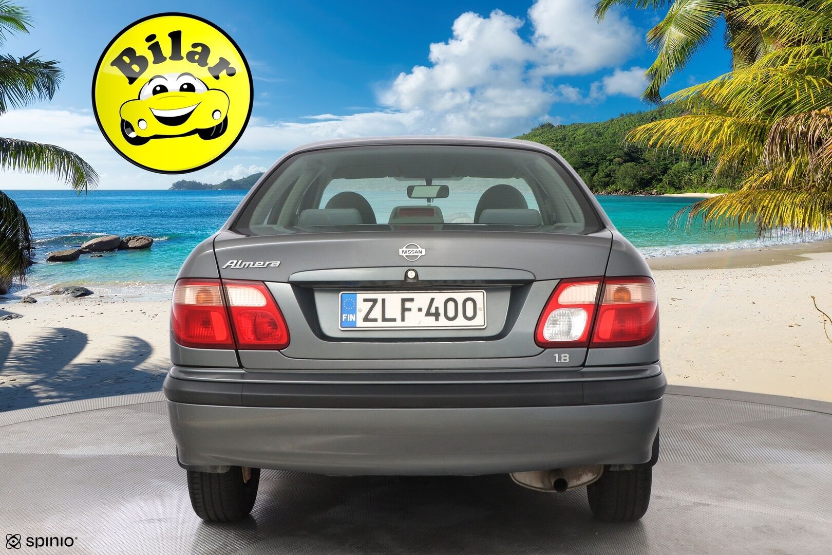 Nissan Almera 2002 - YritysOutlet - Myydään vain yrityksille - – Tämä auto myydään YritysOutlet -valikoimasta vain yritykselle