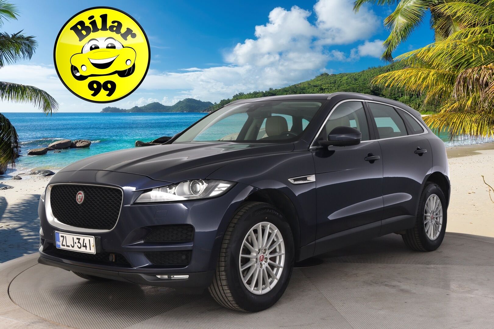 Jaguar F-PACE 2017 20d AWD Aut Prestige *Meridian / Panorama / Koukku / Webasto / P*kamera* - *Juuri saapunut! / 2x renkaat vanteineen* - HULLUT AVAJAISHULINAT KORKOTARJOUS 3,29 %