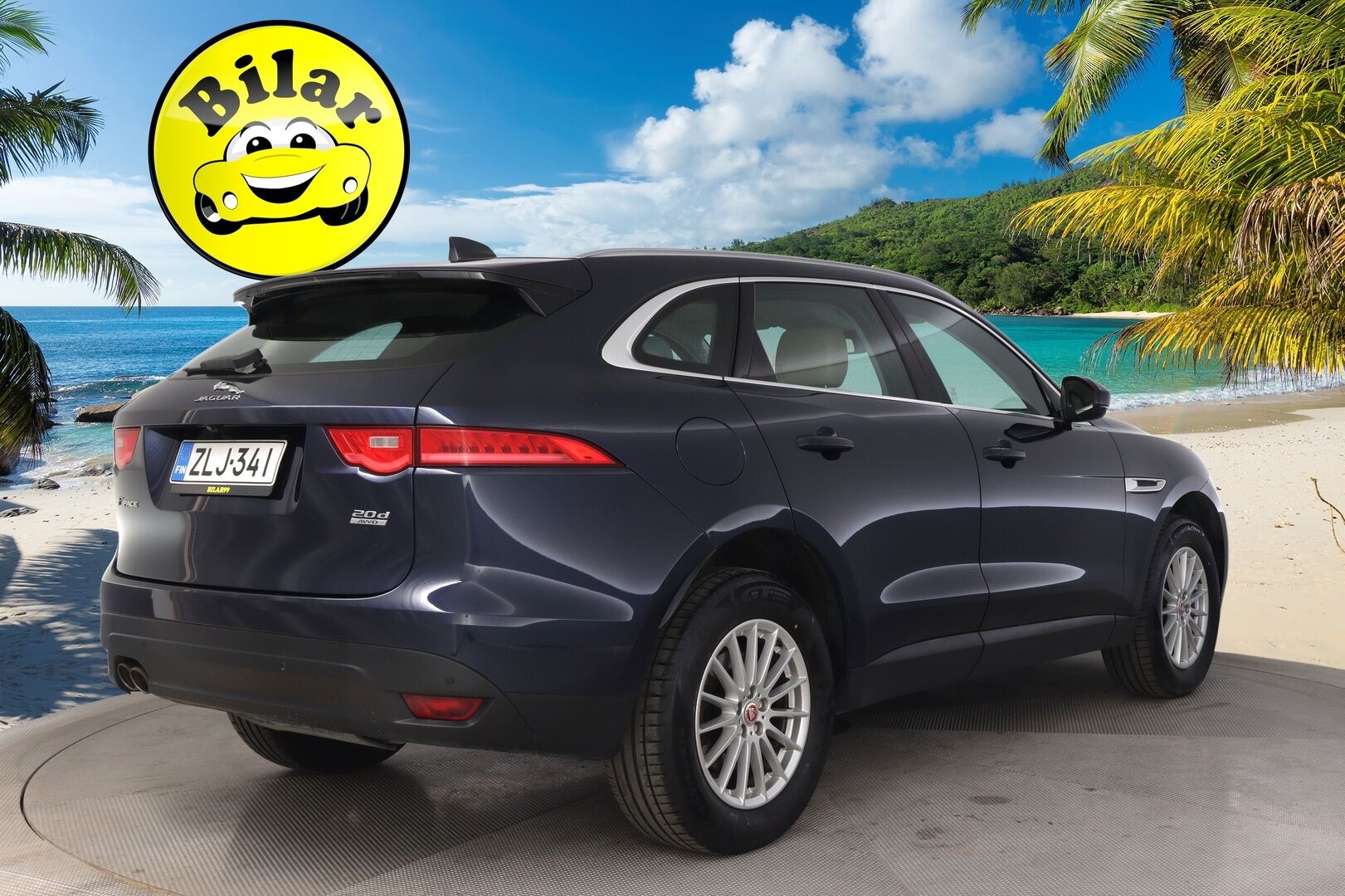 Jaguar F-PACE 2017 20d AWD Aut Prestige - Webasto | Koukku | ACC | Kaistavahti | Lämmitettävä Tuulilasi | 2x renkaat&alumiinivanteet