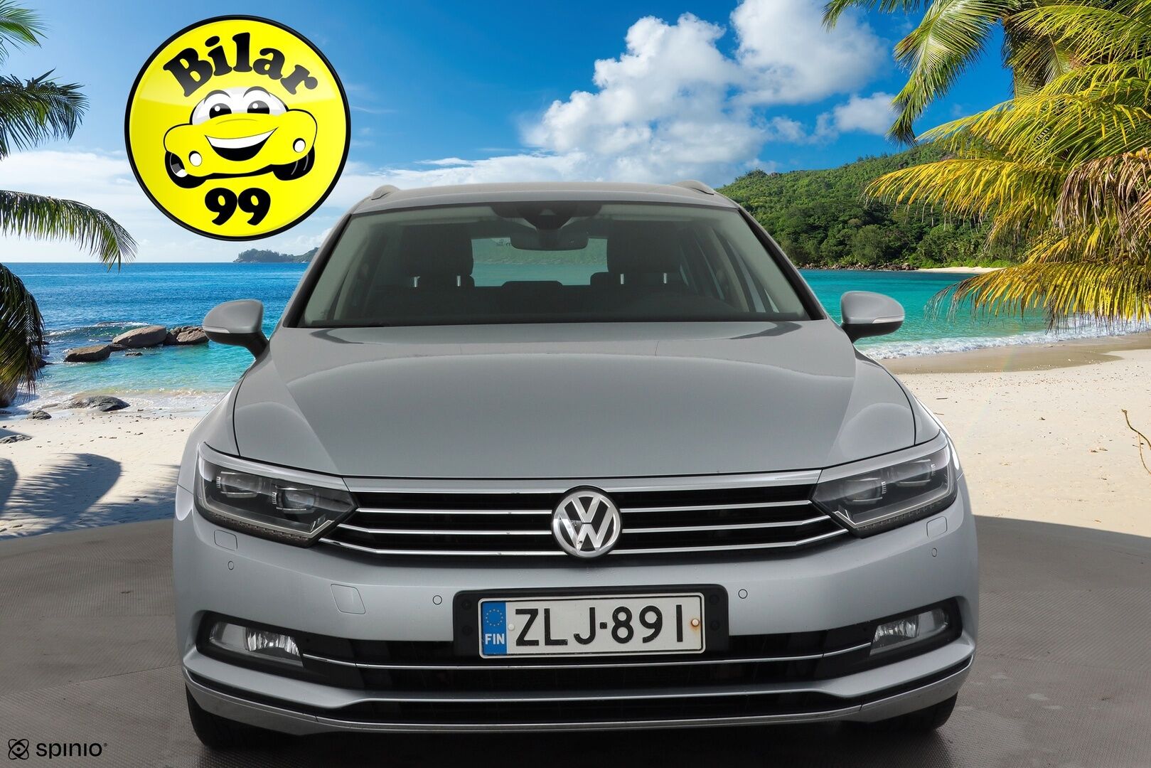 Volkswagen Passat 2017 Variant Highline 1,4 TSI 110 kW ACT DSG * ACC / P.kamera / Webasto / Adapt.LED / Koukku / Navi * - Suomi-auto / Kahdet renkaat aluvanteilla / Juuri katsastettu