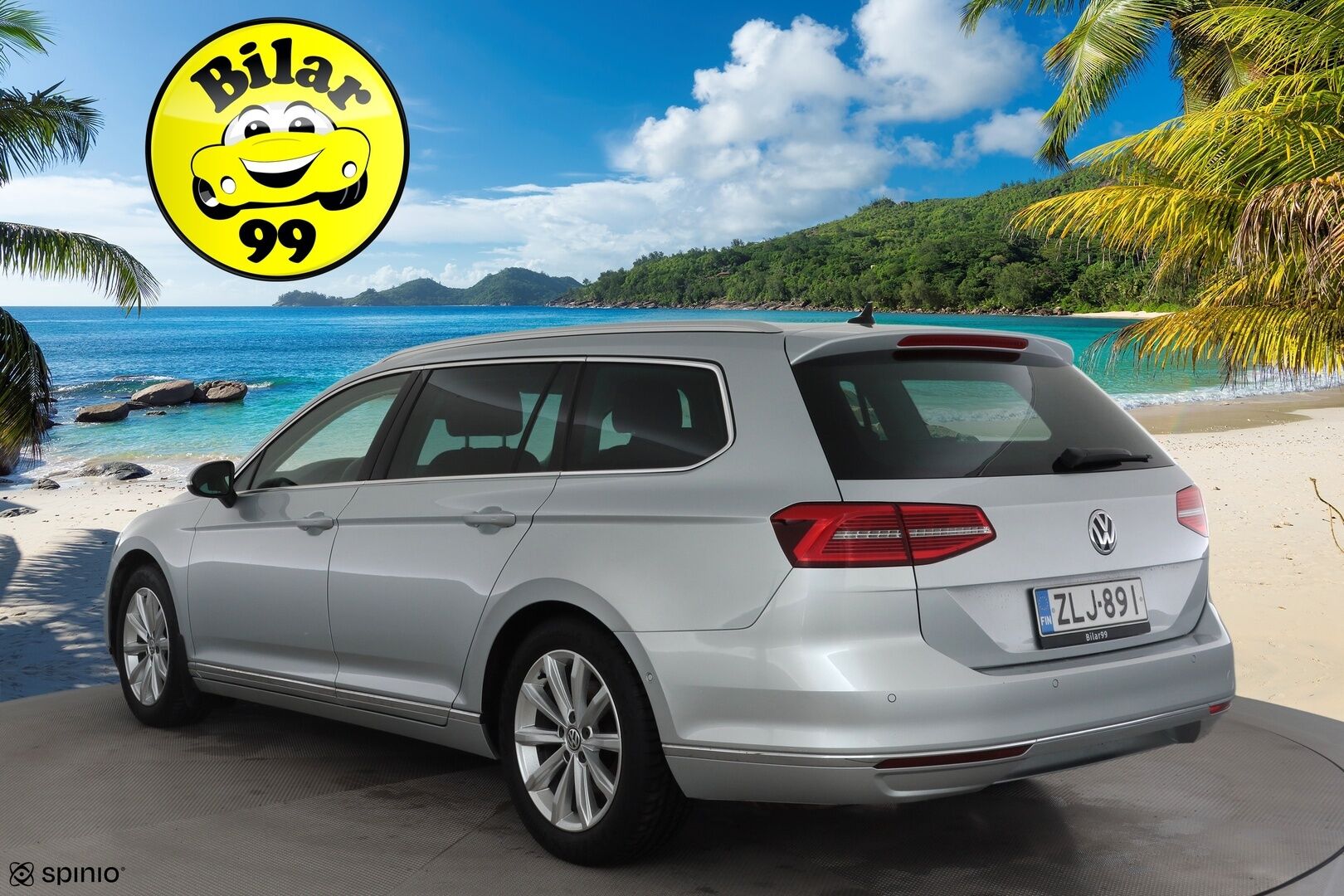 Volkswagen Passat 2017 Variant Highline 1,4 TSI 110 kW ACT DSG * ACC / P.kamera / Webasto / Adapt.LED / Koukku / Navi * - Suomi-auto / Kahdet renkaat aluvanteilla / Juuri katsastettu