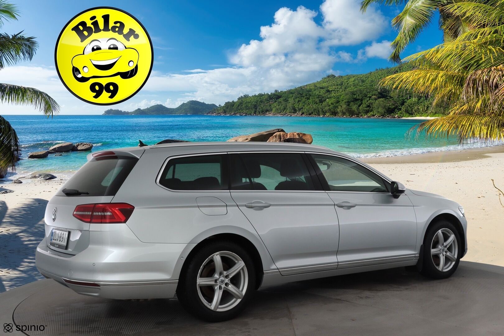 Volkswagen Passat 2017 Variant Highline 1,4 TSI 110 kW ACT DSG * ACC / P.kamera / Webasto / Adapt.LED / Koukku / Navi * - Suomi-auto / Kahdet renkaat aluvanteilla / Juuri katsastettu