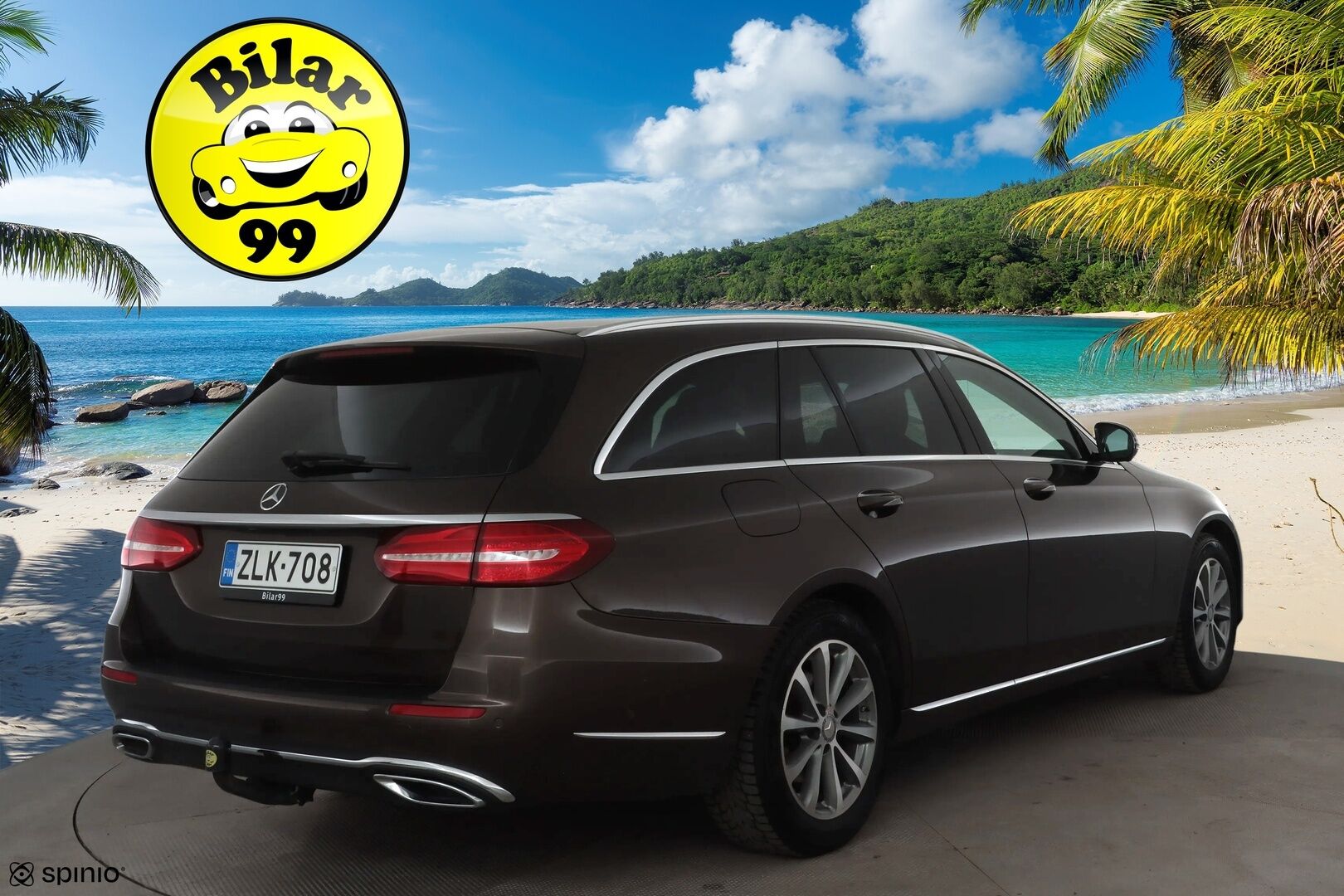 Mercedes-Benz E 2017 220 d T A Premium Business * Distronic+ / Webasto / Multibeam / HUD / 360° / Koukku / Widescreen / Sähköluukku * - Suomi-auto / Kahdet renkaat aluvanteilla / Merkkihuollettu