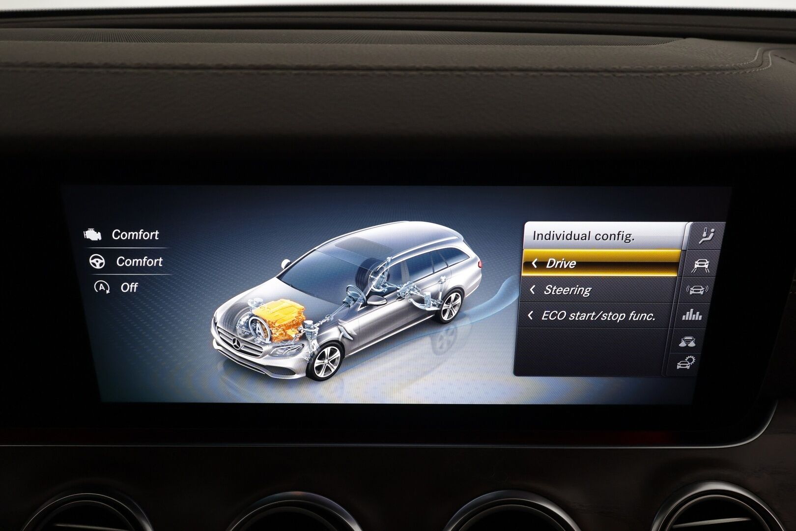 Mercedes-Benz E 2017 220 d T A Premium Business * Distronic+ / Webasto / Multibeam / HUD / 360° / Koukku / Widescreen / Sähköluukku * - Suomi-auto / Kahdet renkaat aluvanteilla / Merkkihuollettu