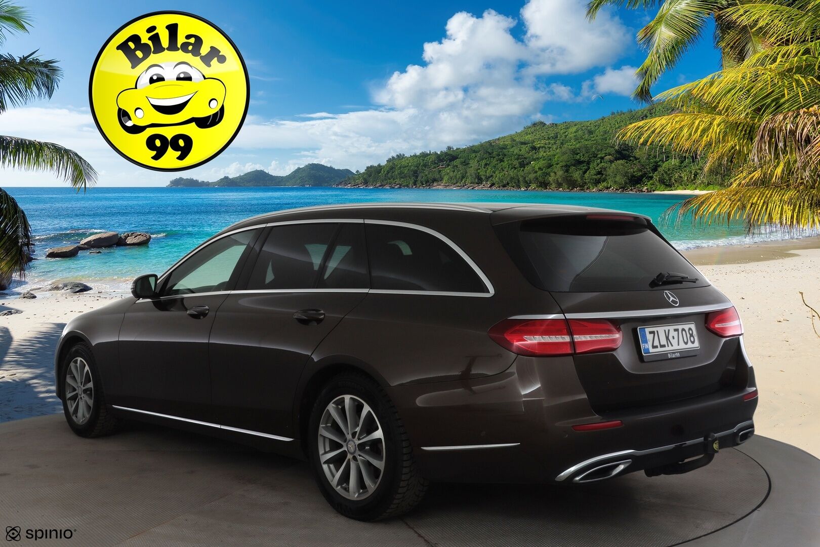 Mercedes-Benz E 2017 220 d T A Premium Business * Distronic+ / Webasto / Multibeam / HUD / 360° / Koukku / Widescreen / Sähköluukku * - Suomi-auto / Kahdet renkaat aluvanteilla / Merkkihuollettu