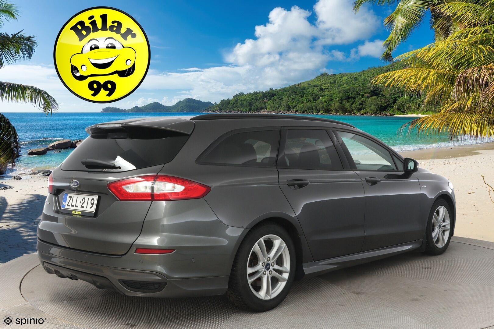 Ford Mondeo 2017 1,5 EcoBoost 160hv A6 ST-line Wagon** Koukku / Tutkat / Sähköluukku / Navigointi** - Ambiente valaistus / Automaattiset kaukovalot / Kahdet renkaat vaihteineen / Lohko sisähaaralla / Juuri leimattu