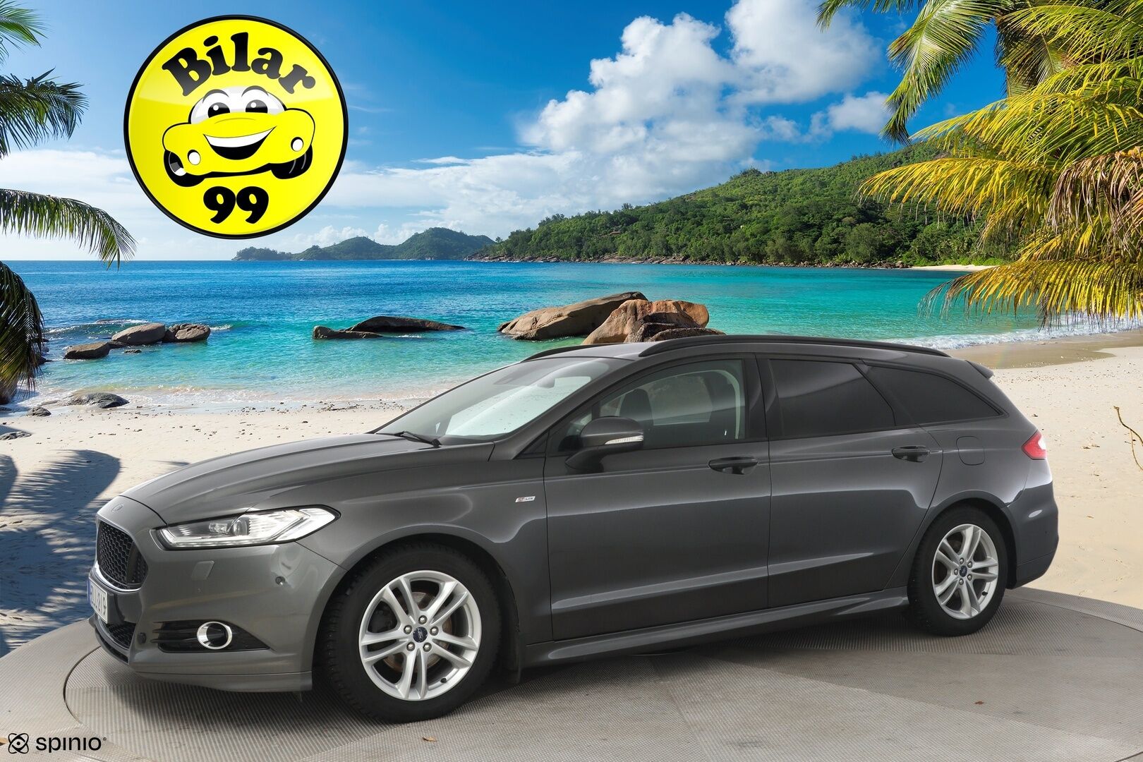 Ford Mondeo 2017 1,5 EcoBoost 160hv A6 ST-line Wagon** Koukku / Tutkat / Sähköluukku / Navigointi** - Ambiente valaistus / Automaattiset kaukovalot / Kahdet renkaat vaihteineen / Lohko sisähaaralla / Juuri leimattu